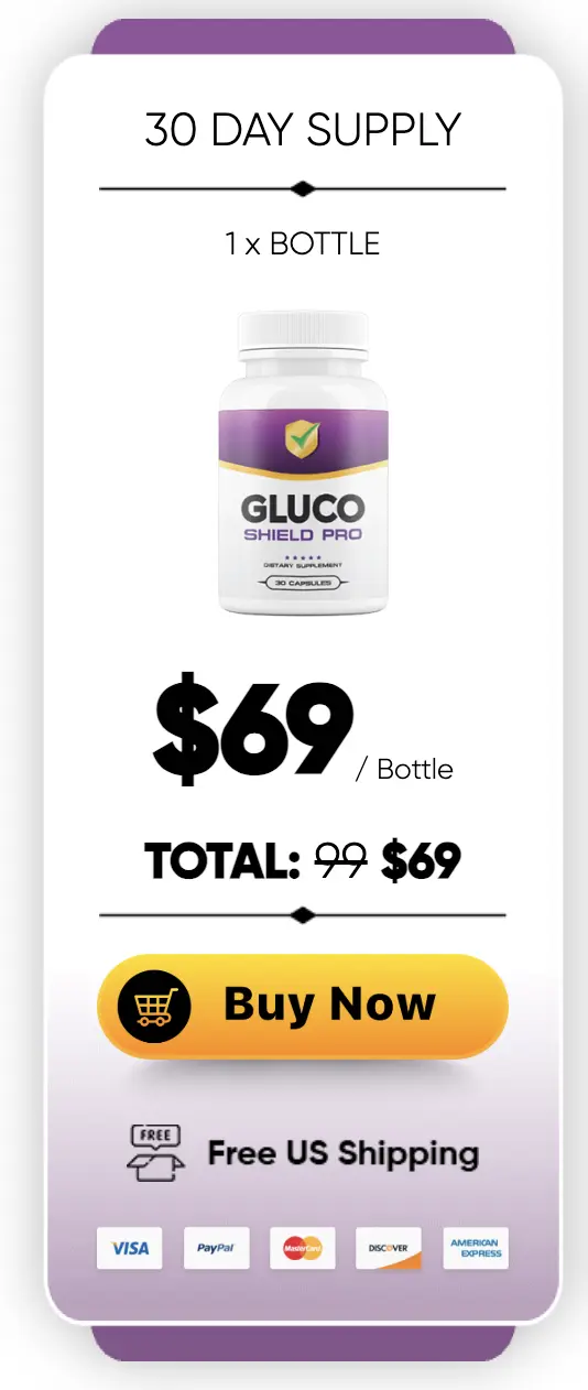 Gluco Shield Pro order one bottle